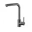 Grifo de cocina monomando extraible Malta black gun metal de Imex